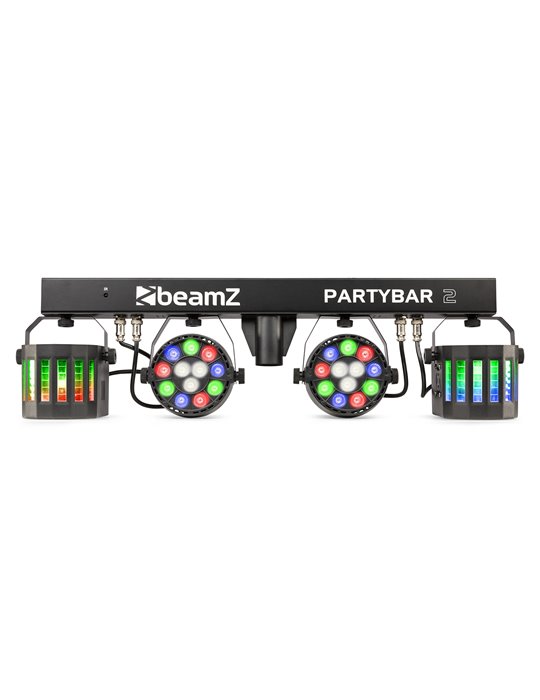 PartyBar2 con 2x PAR + 2x Derby