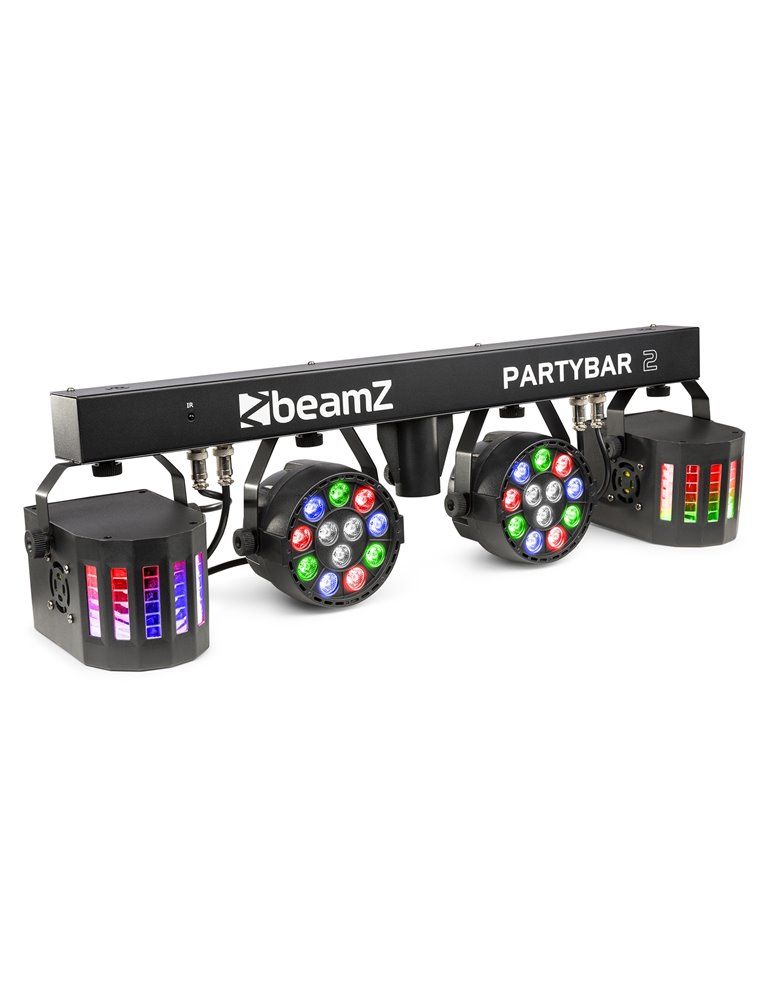 PartyBar2 con 2x PAR + 2x Derby