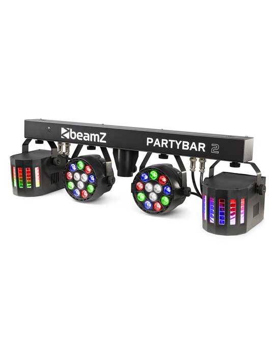PartyBar2 con 2x PAR + 2x Derby