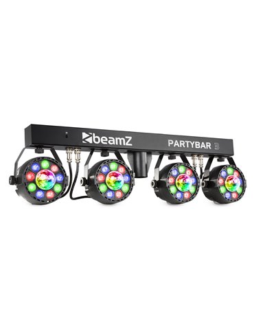 PartyBar3 4x PAR con Magic Ball