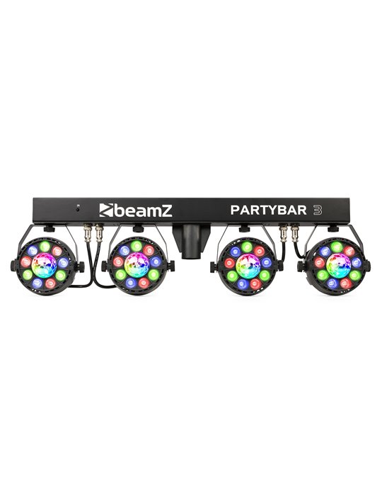 PartyBar3 4x PAR con Magic Ball