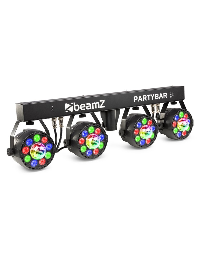 PartyBar3 4x PAR con Magic Ball
