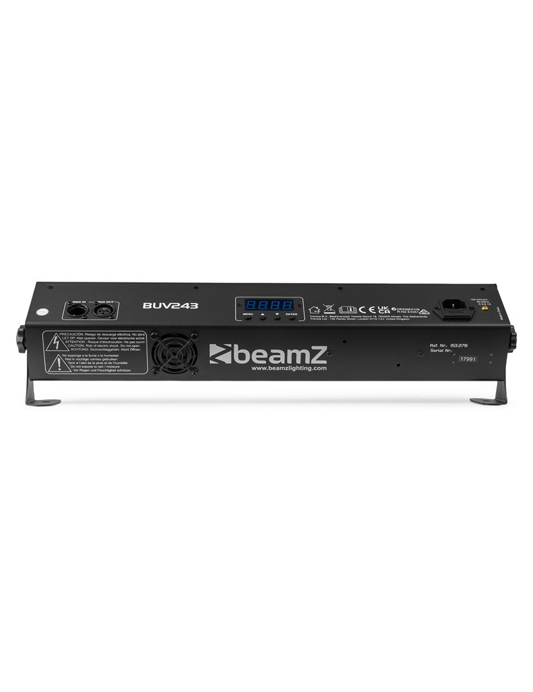 BUV243 Barra UV con DMX 2x 12 LEDs