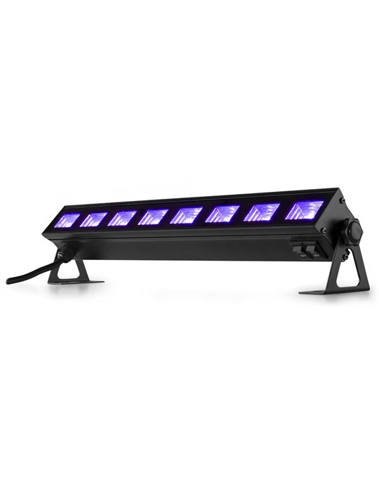 BUVW83 Barra LED 8x 3W UV/Blanco 2-en-1 