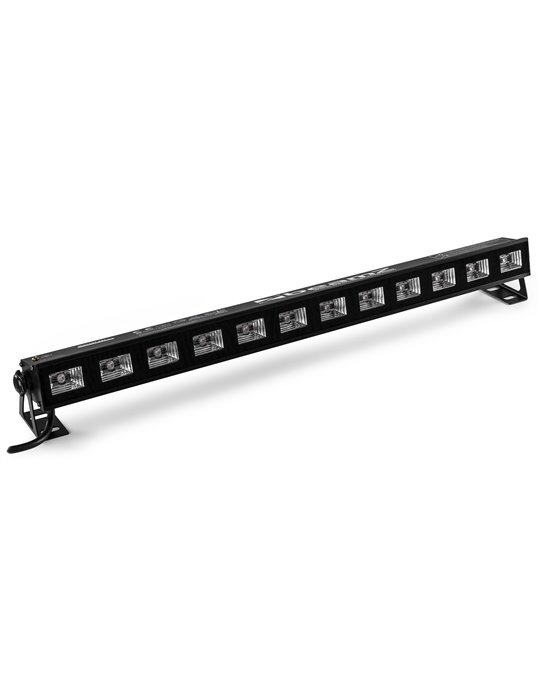 BUVW123 Barra LED 12x 3W UV/Blanco 2-en-1 