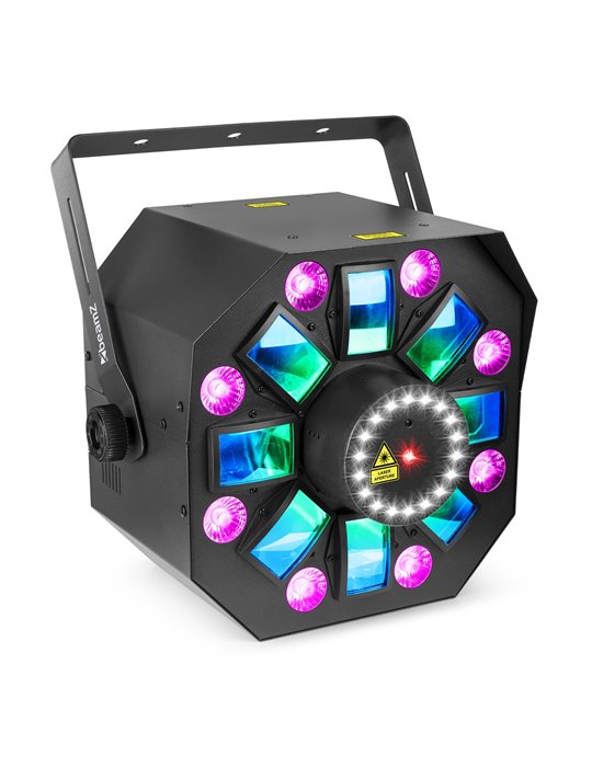 MultiBox Efecto LED con Laser y Strobo