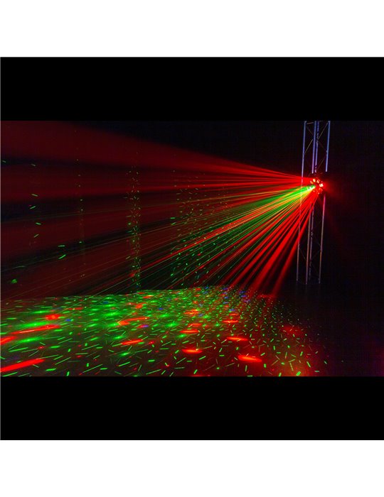 MultiBox Efecto LED con Laser y Strobo