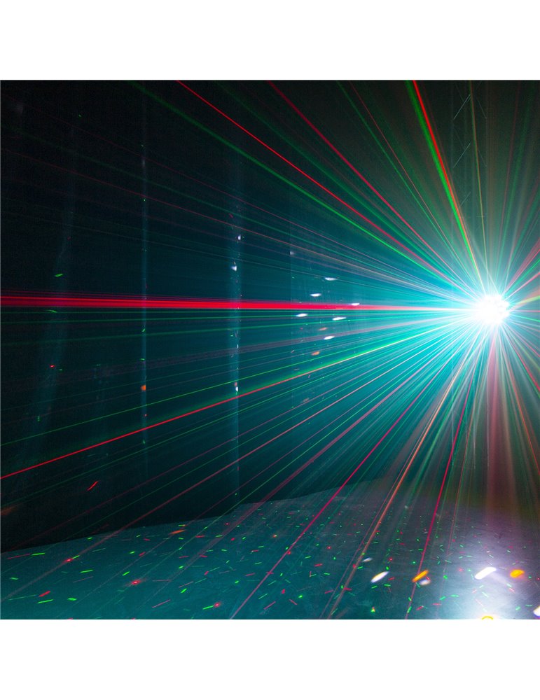 MultiBox Efecto LED con Laser y Strobo