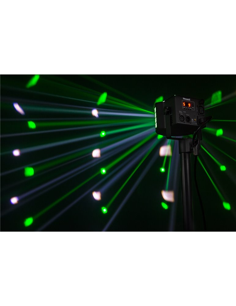 DerbyStrobo LED con DMX
