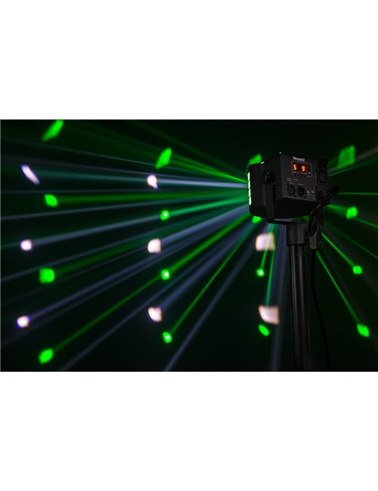 DerbyStrobo LED con DMX