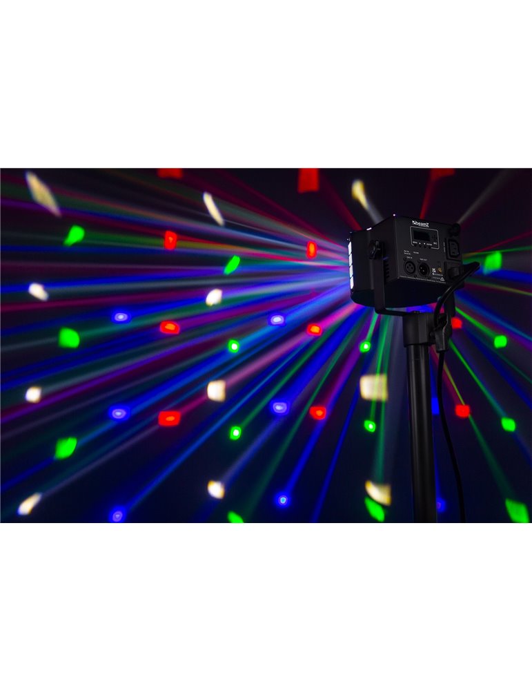 DerbyStrobo LED con DMX