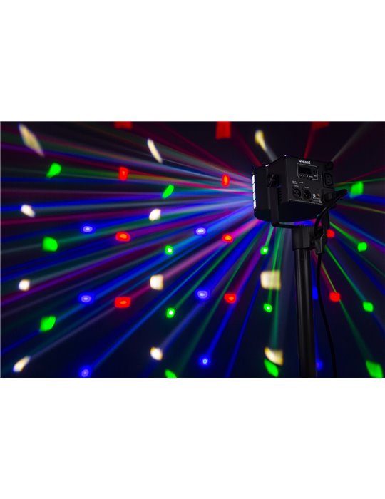 DerbyStrobo LED con DMX