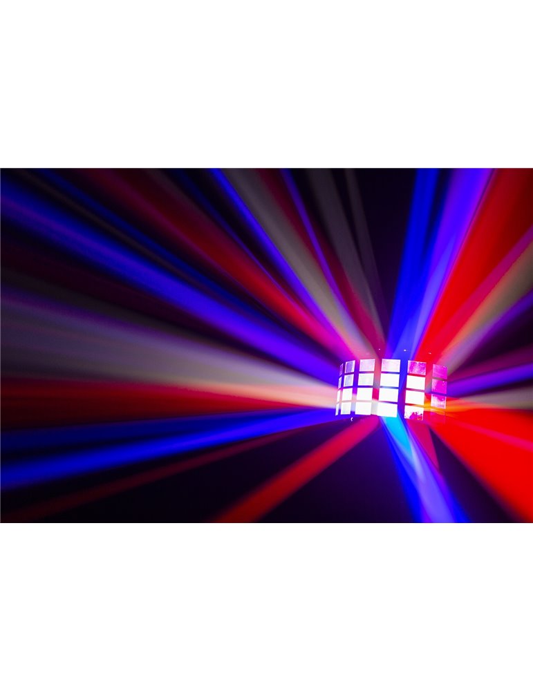 DerbyStrobo LED con DMX