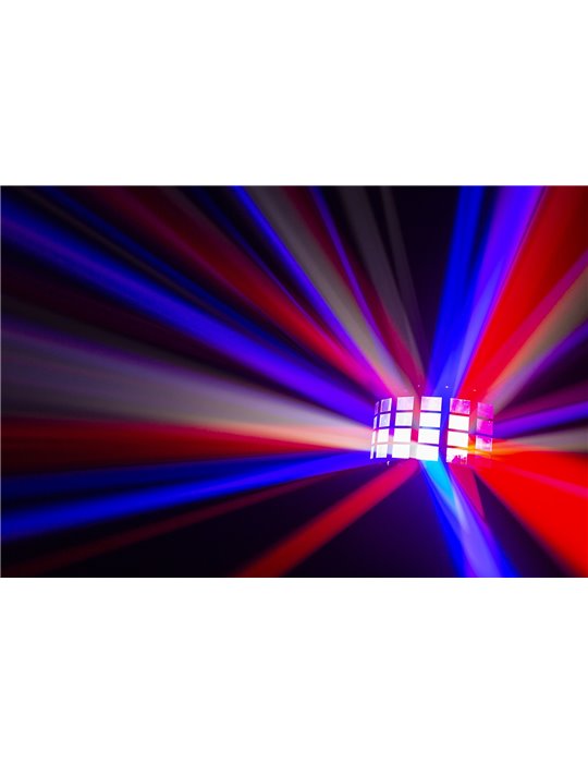 DerbyStrobo LED con DMX