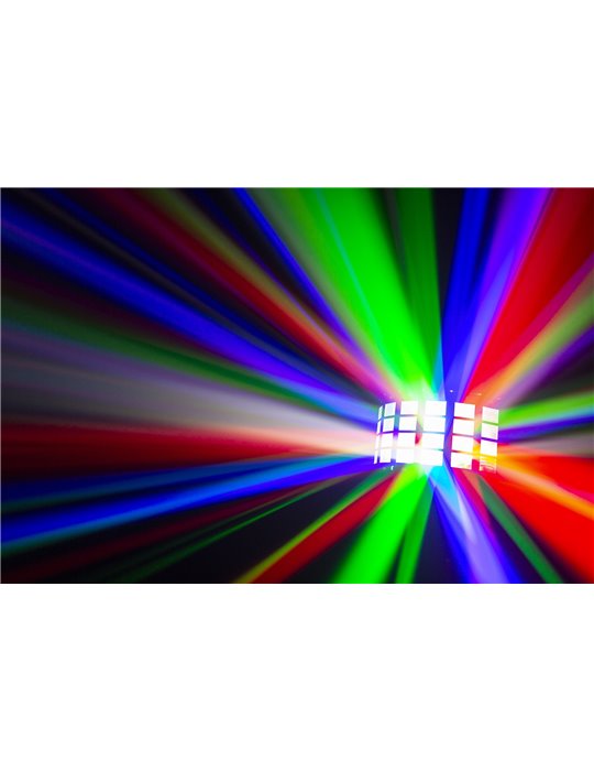 DerbyStrobo LED con DMX