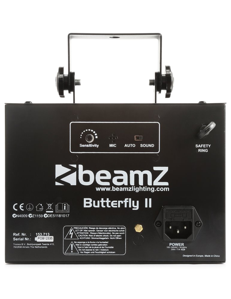 Butterfly II LED mini derby