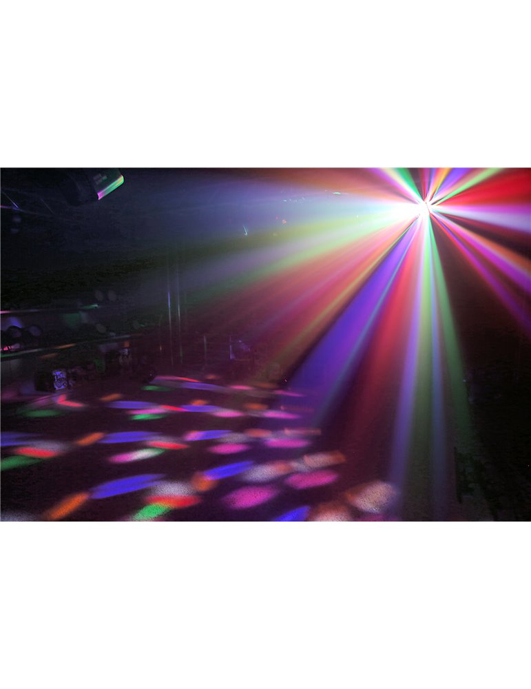Butterfly II LED mini derby