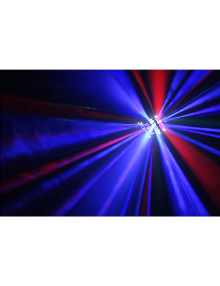 LED Butterfly con strobo
