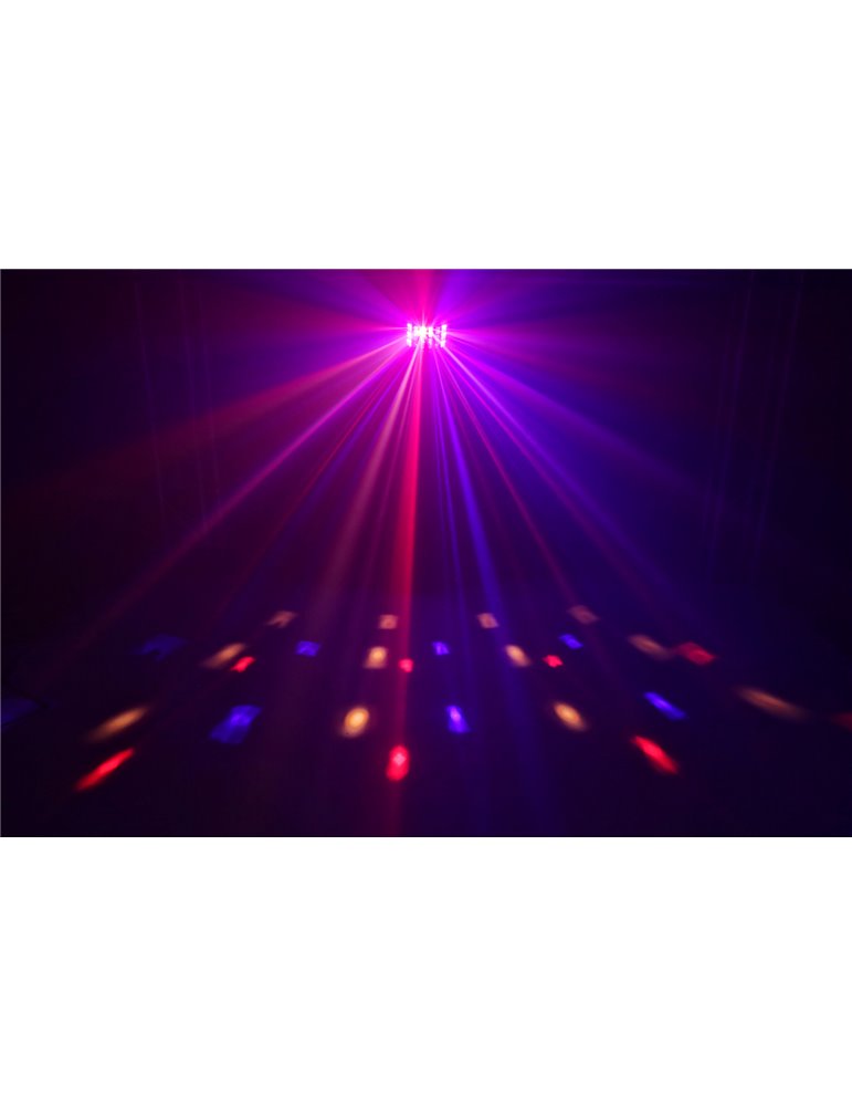 Magic2 Derby con Laser RG y strobo
