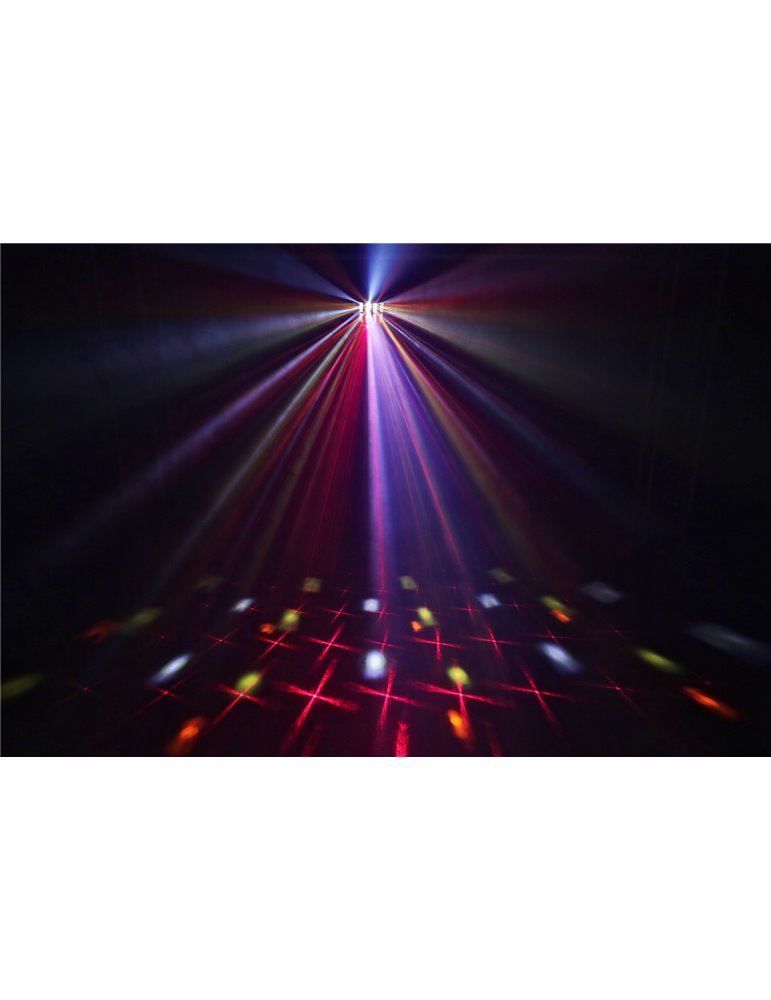 Magic2 Derby con Laser RG y strobo