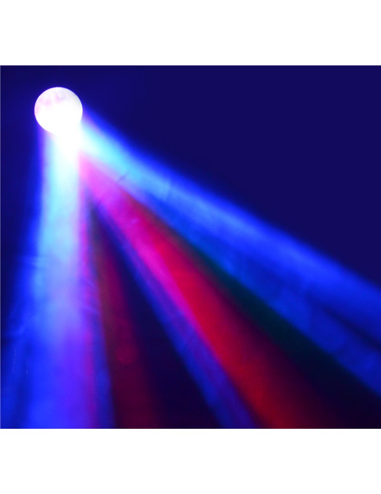 Moon Flower 60 leds RGBAW Negro
