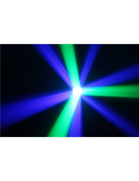 Moon Flower 60 leds RGBAW Negro