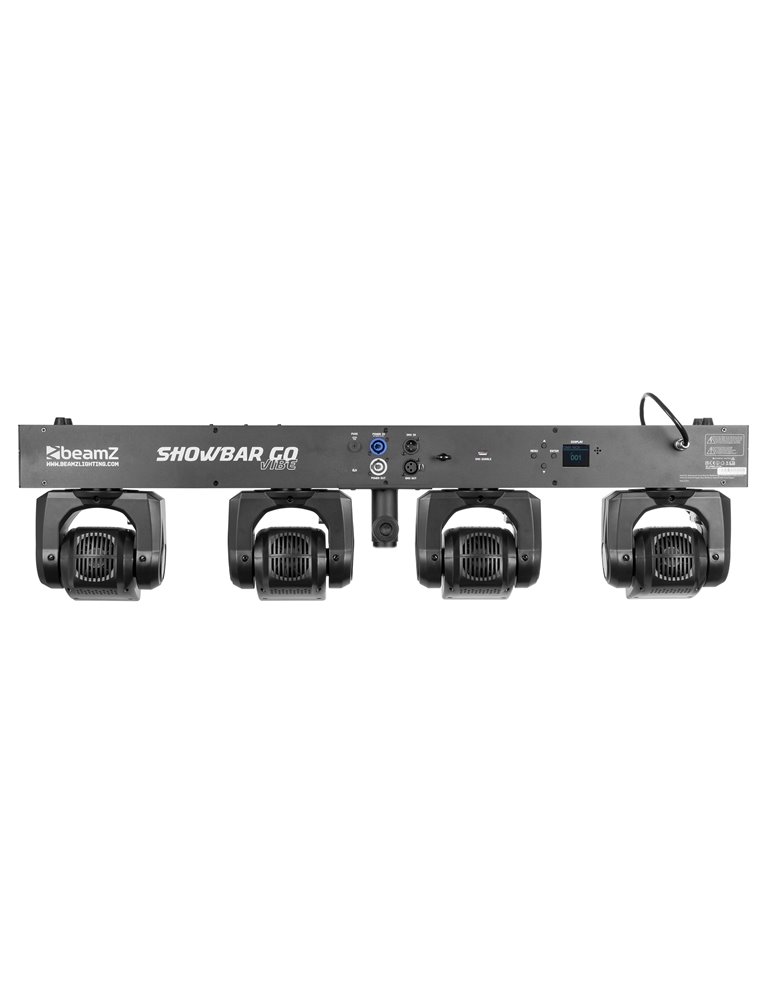 ShowBar GO Vibe con 4 cabezas móviles y barra LED