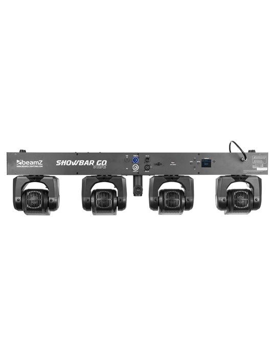 ShowBar GO Vibe con 4 cabezas móviles y barra LED