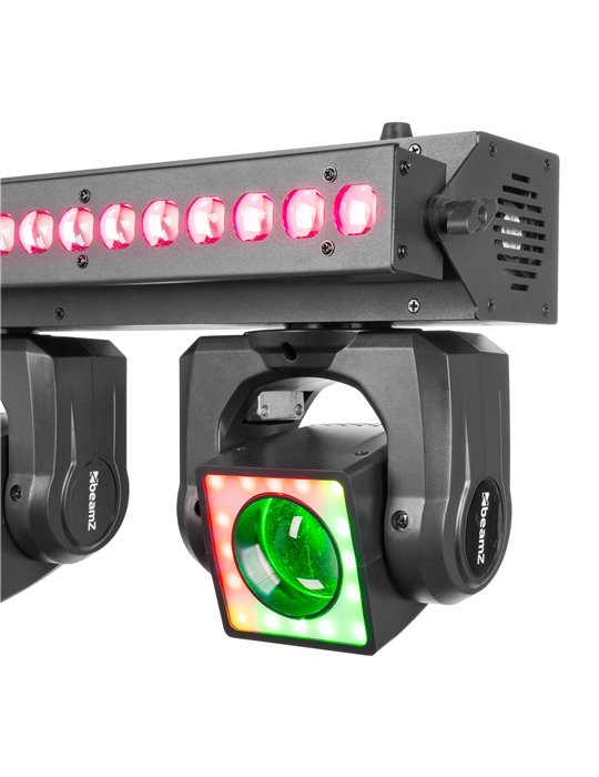 ShowBar GO Vibe con 4 cabezas móviles y barra LED