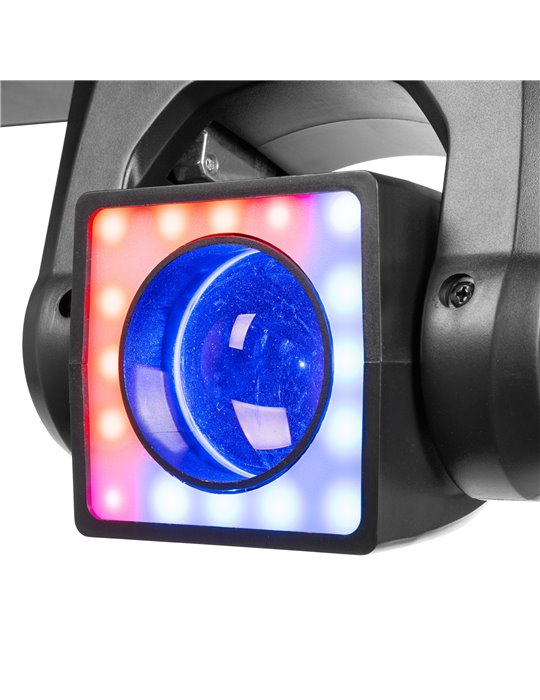 ShowBar GO Vibe con 4 cabezas móviles y barra LED