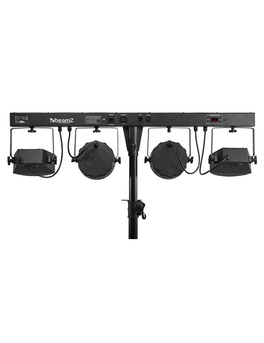 SHOWBAR FREE 2x PAR, 2x Derby y Strobo