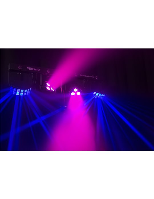 SHOWBAR FREE 2x PAR, 2x Derby y Strobo