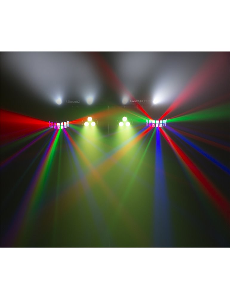SHOWBAR FREE 2x PAR, 2x Derby y Strobo