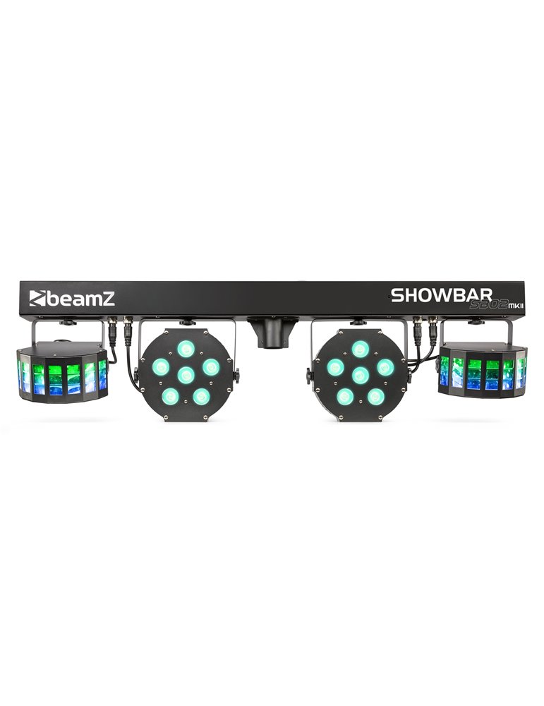 SB02 ShowBar con batería 2x Derby y 2x PAR