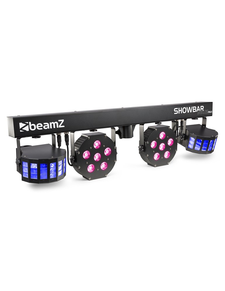 SB02 ShowBar con batería 2x Derby y 2x PAR