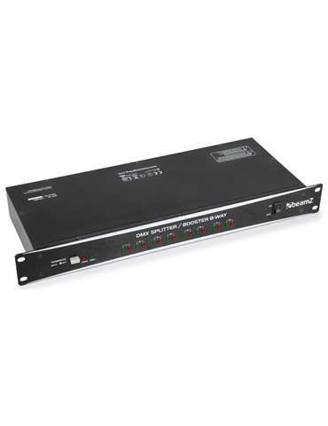 DMX8 Splitter / Booster 8 vias