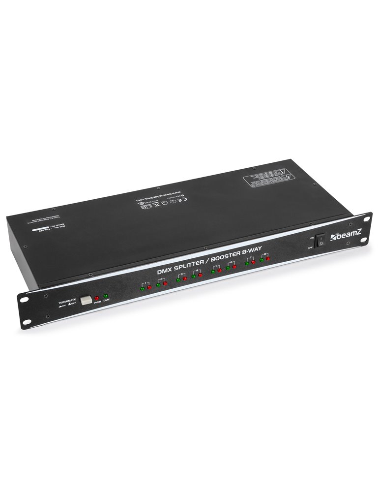 DMX8 Splitter / Booster 8 vias