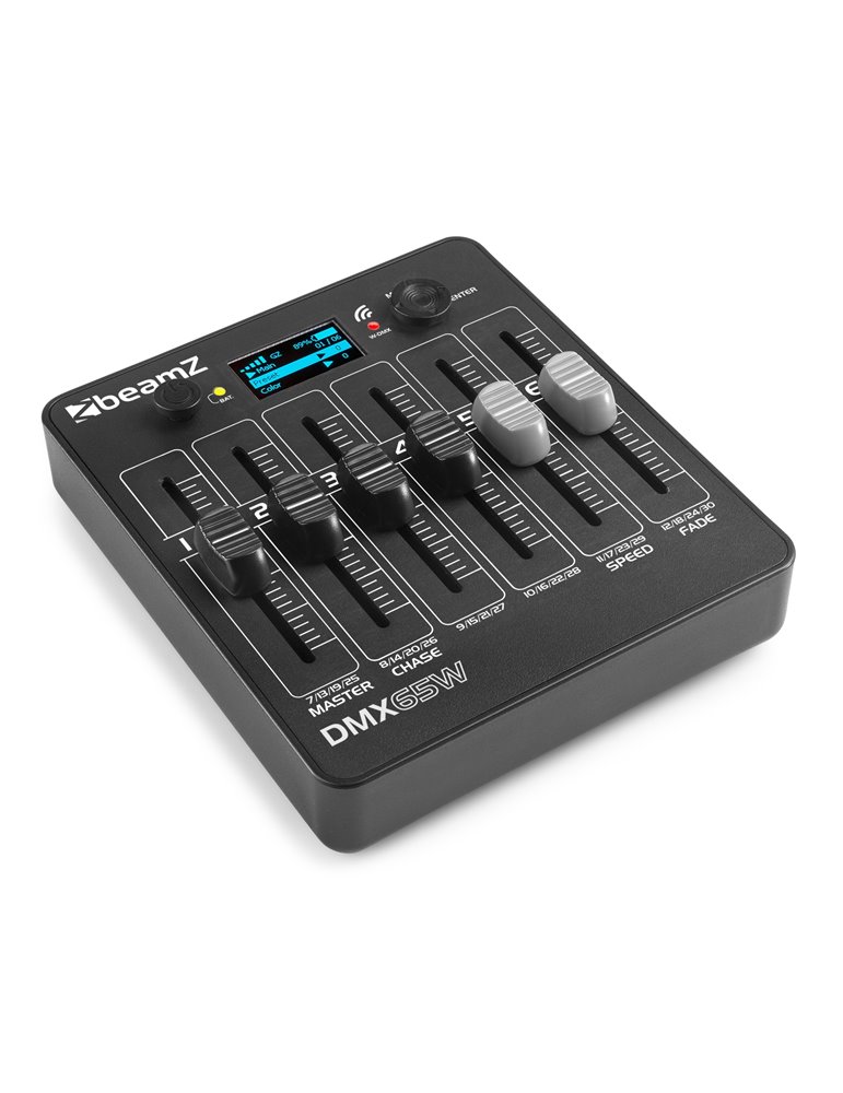 DMX65W Controlador inalámbrico DMX alimentado por batería