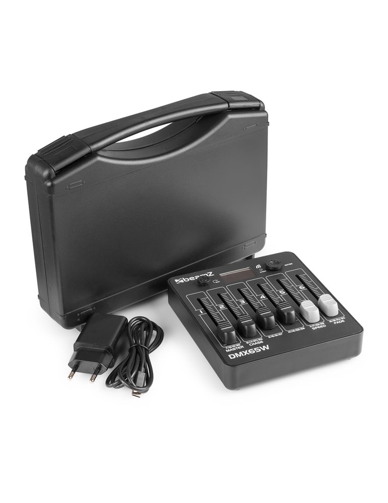 DMX65W Controlador inalámbrico DMX alimentado por batería
