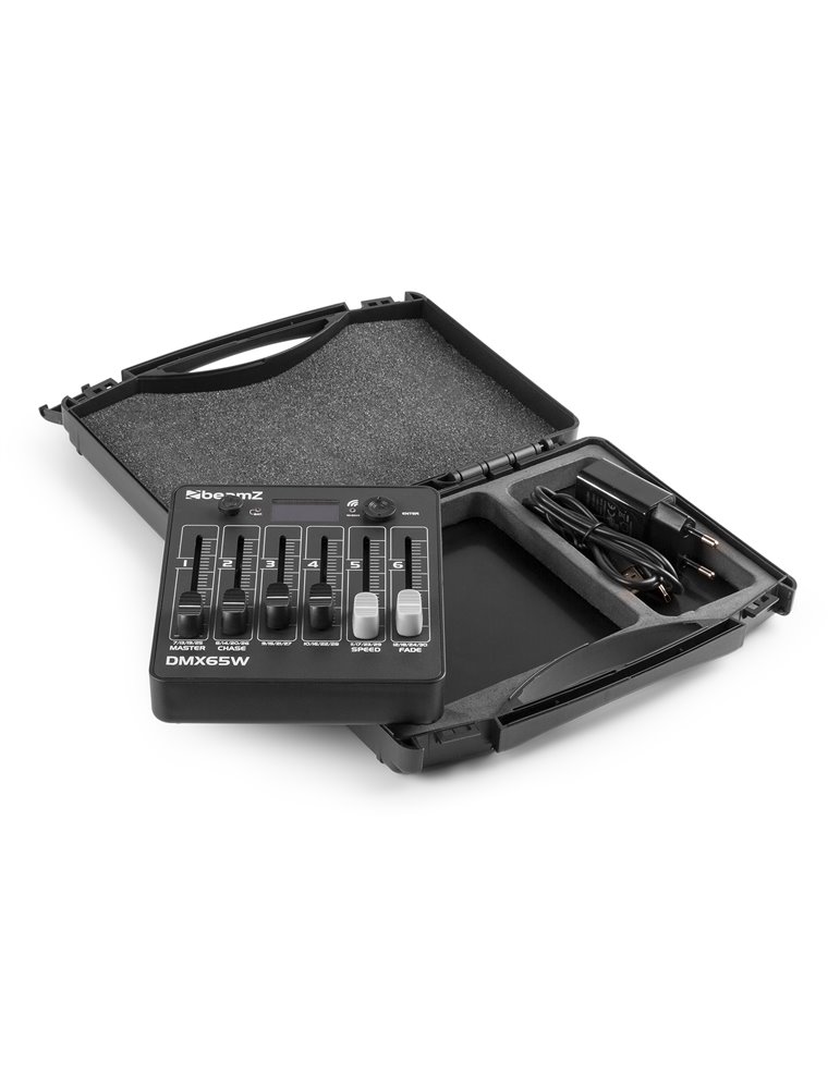 DMX65W Controlador inalámbrico DMX alimentado por batería