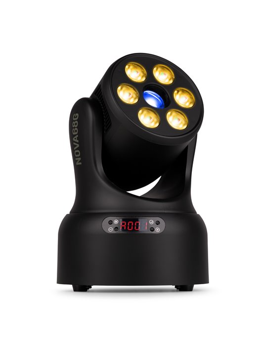 NOVA68G-BK Cabeza móvil Wash MH con gobo