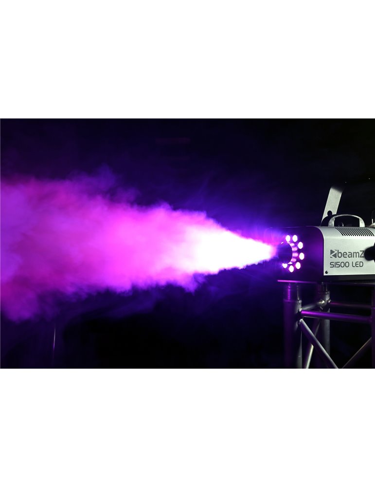 S1500LED Maquina de Humo con Leds 9x 3W RGB DMX