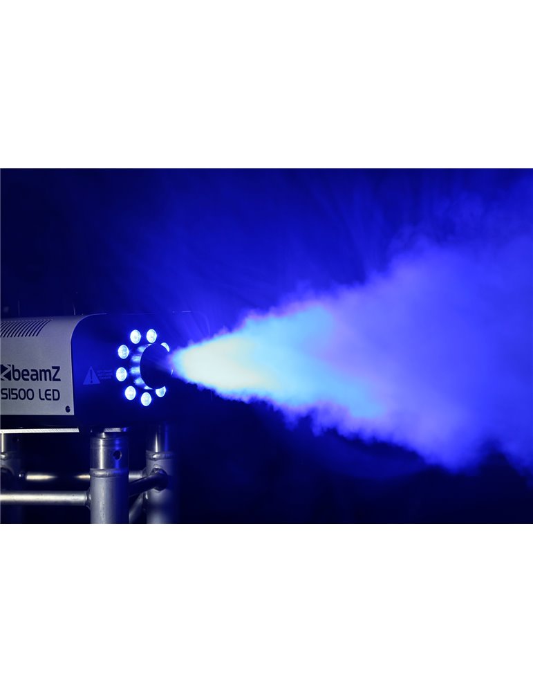 S1500LED Maquina de Humo con Leds 9x 3W RGB DMX