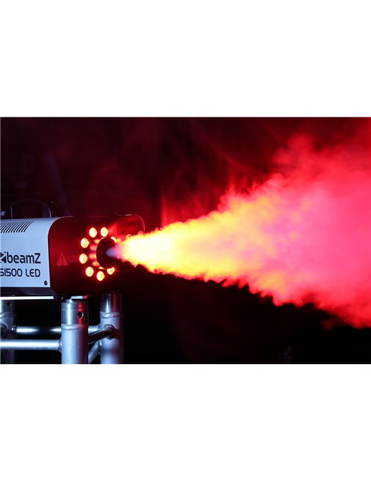 S1500LED Maquina de Humo con Leds 9x 3W RGB DMX