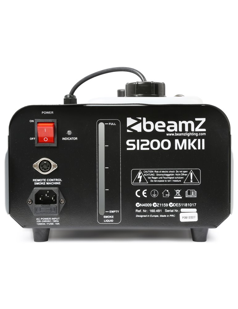 S1200 MKII Máquina de Humo