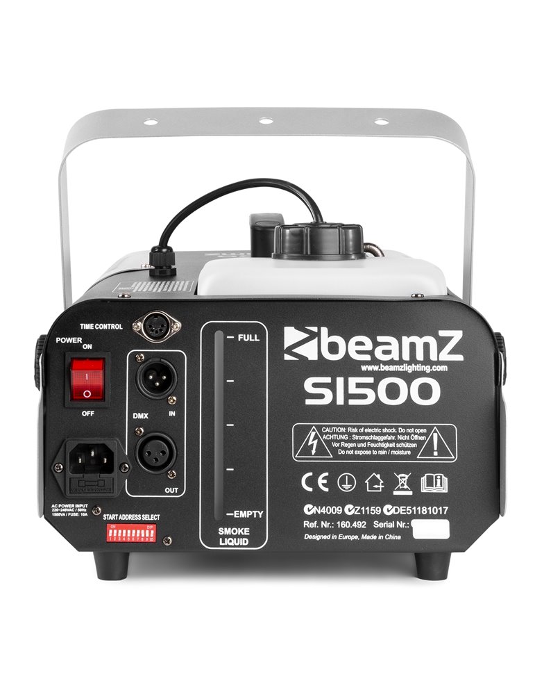 S1500 Máquina de humo DMX con control de temporizador