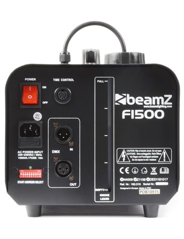 F1500 Maquina de niebla con DMX y Temporizador 2