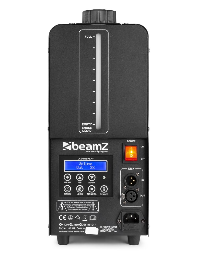 H2000 Faze Maquina de niebla con DMX 
