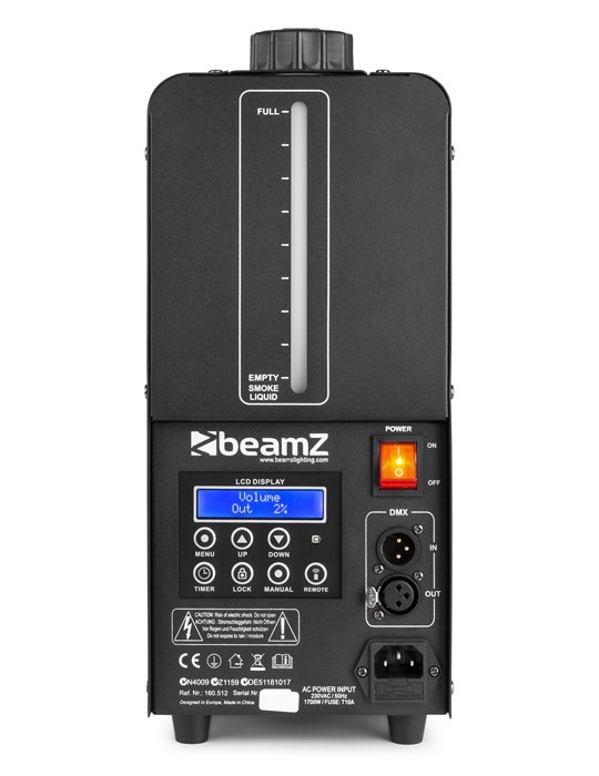 H2000 Faze Maquina de niebla con DMX 