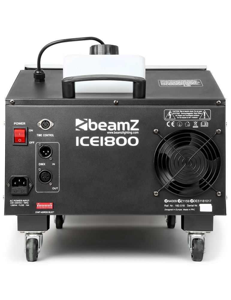 ICE1800 Maquina de humo bajo control DMX